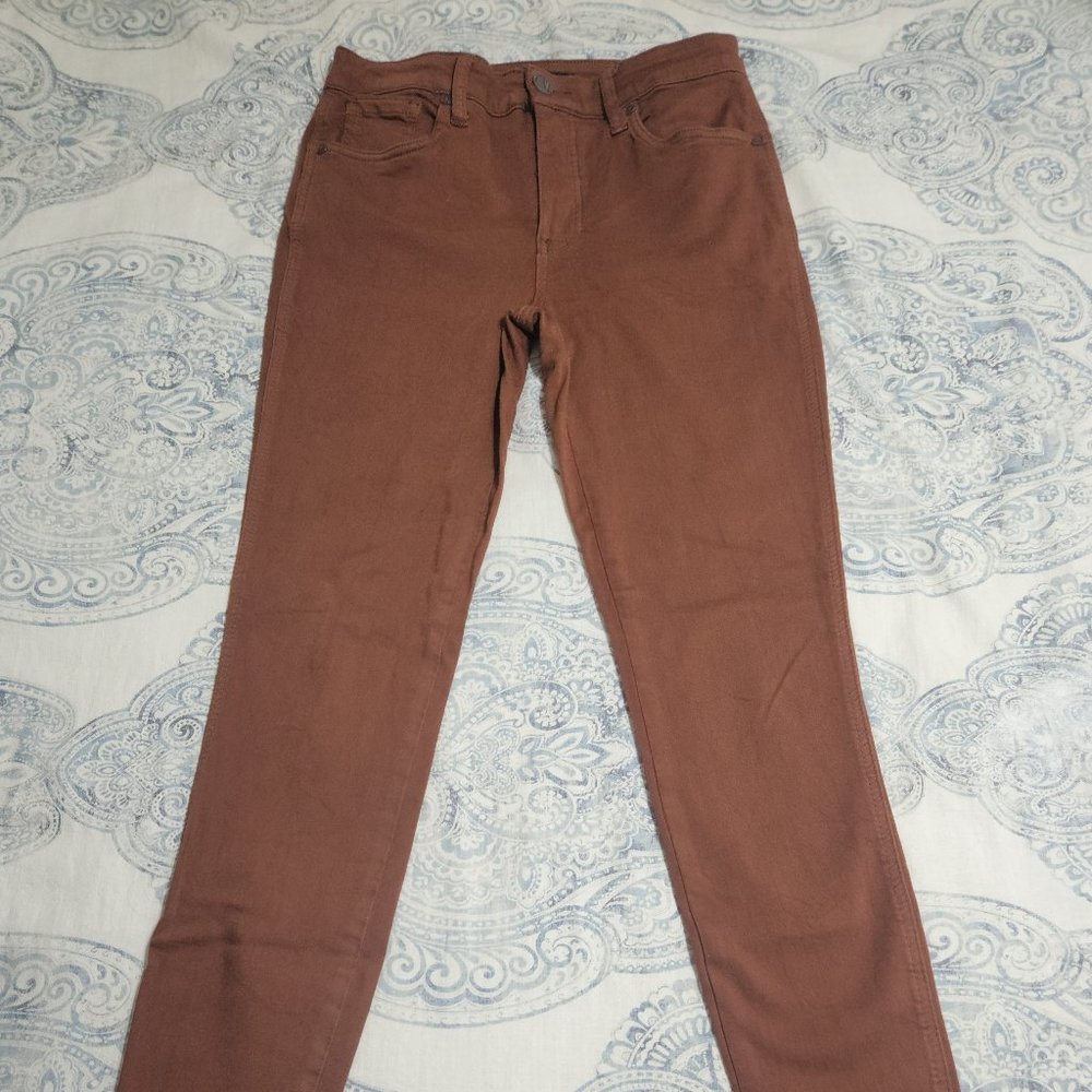 Brown skinny pants